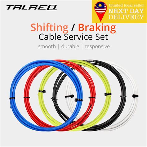 Trlreq Road Bike Cable Housing Set Kit Shifter Brake Inner House Hose