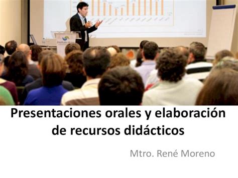 PDF Presentaciones orales y elaboración de recursos didácticos