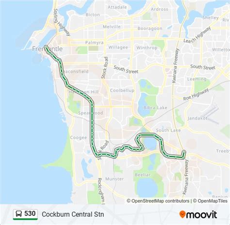 530 Route Schedules Stops Maps Cockburn Central Stn Updated