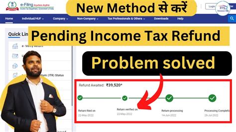 Income Tax Refund Not Received Problem Solve New Method Income Tax