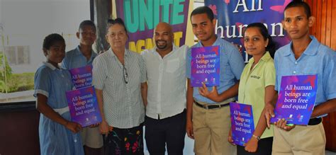 Human Rights Education And Advocacy Un Fiji Aapna Infotech