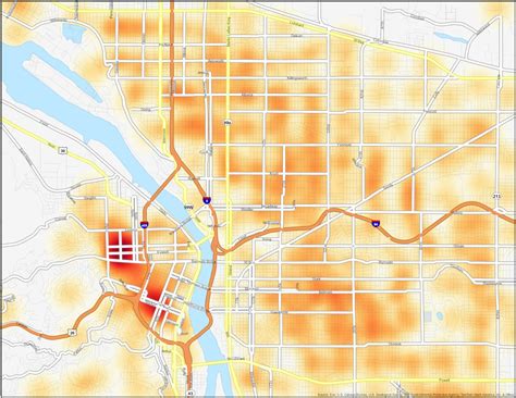 Portland Crime Map Gis Geography