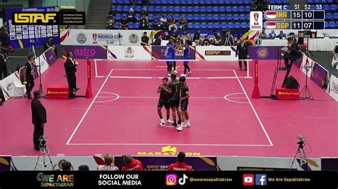 M Brunei Vs Malaysia Istaf Sepaktakraw World Cup Kuala Lumpur