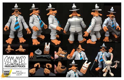 Action Figure Insider Boss Fight Studios Reveal New Sam And Max Figures