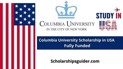 Columbia University Scholarship In Usa 2024 Fully Funded