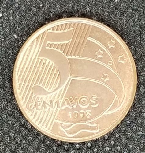 Brasil Moeda De Centavo A O Inoxid Vel