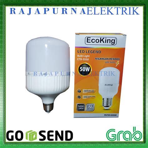 Jual Lampu Led Bulb Jumbo Ecoking W Watt Super Terang Garansi