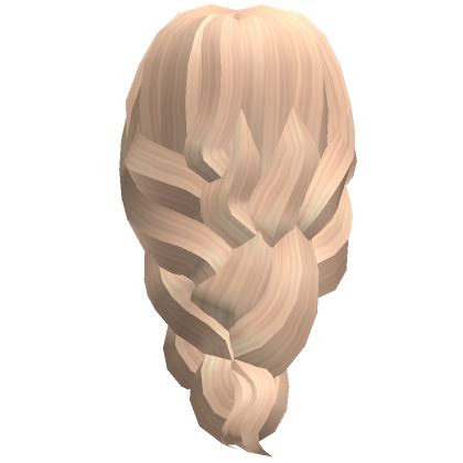 Preppy Layered Aesthetic Braided Hair Blonde Roblox Item Rolimon S