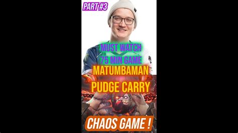 MATUMBAMAN PUDGE CARRY PART 3 75 MIN GAME TEAM LIQUID VS GOONSQUAD