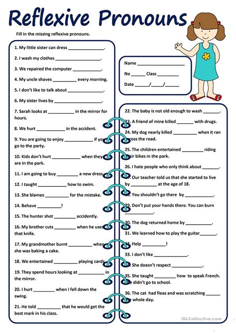 Worksheet Reflexive And Intensive Pronouns Worksheet Grass Fedjp – Worksheets Samples