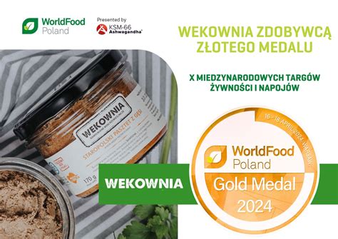 Z Oty Medal Targ W World Food Poland Dla Wekowni Wekownia