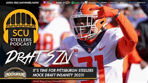 Its Time For Pittsburgh Steelers Mock Draft Insanity 2023 YouTube