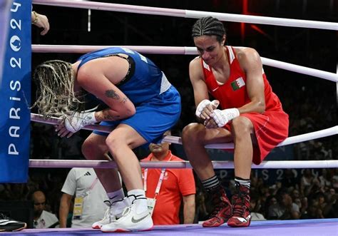 VIDÉO JO 2024 Boxe lAlgérienne Imane Khelif en larmes après sa