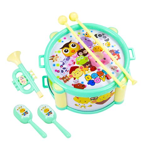 TOPOINT Baby Musical Toys Drum Set Gift For 1 Year Old Girls Boys Toys ...