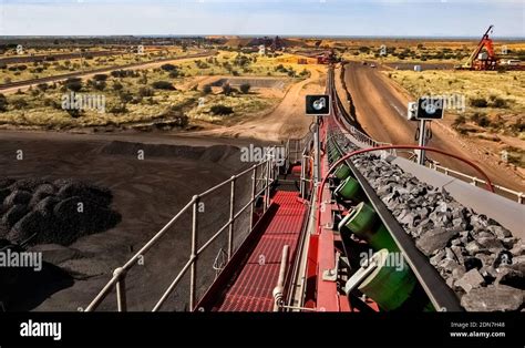 The Manganese Mining In South Africa Stock Photo Alamy