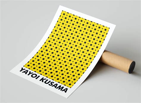 Yayoi Kusama - Dots Print Exhibition Poster | Architeg Prints