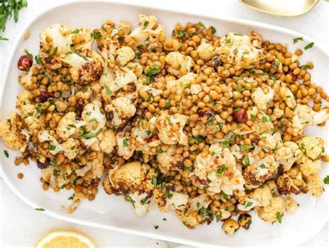 Creamy Cauliflower Salad With Lemon Tahini The Plant Based School