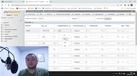 Crear Base De Datos Y Tablas En Xampp Para Principiantes Youtube