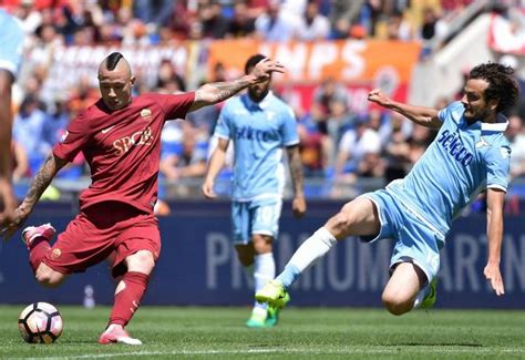 Video Roma Lazio 2 1 Highlights E Gol L Analisi Di Lucas Leiva