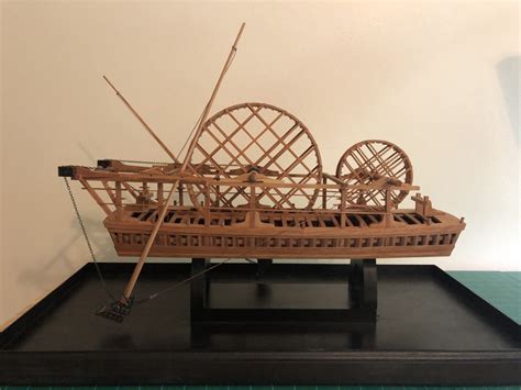 Dredger Completed – Davis Historic Ship Models