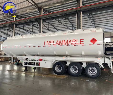 Axles Aluminum Carbon Stainless Steel Liquid Storage Semi Trailer