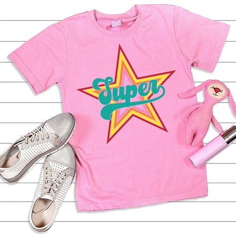 Super Star Svg Child Super Star T Shirt Retro Super Star Etsy