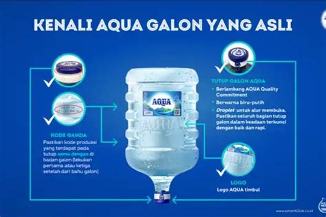 Awas Tertipu Begini Cara Cek Aqua Galon Asli Atau Palsu Jangan