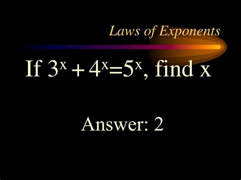 Ppt Laws Of Exponents Practice Using Powerpoint Powerpoint Presentation Id6601589