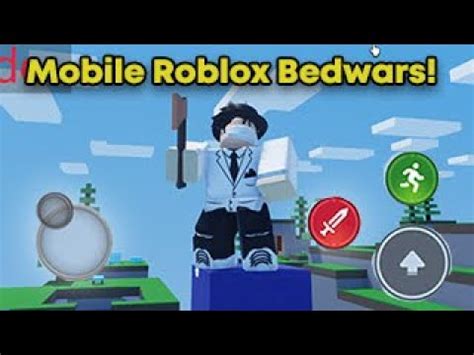 I Played Roblox Bedwars On MOBILE Roblox Bedwars Mobile YouTube