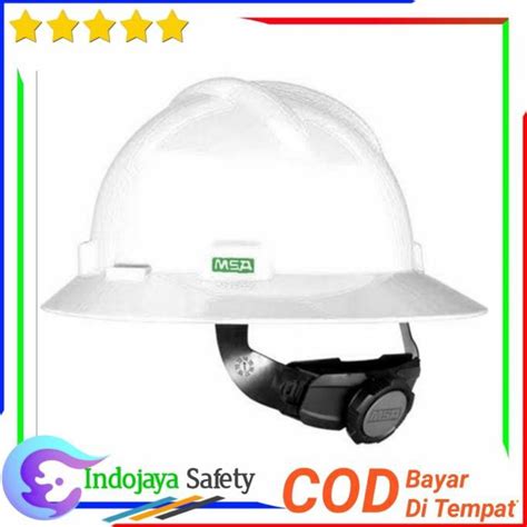 Jual Helm Safety Proyek Msa Full Brim Fastrack Putar Lokal Shopee