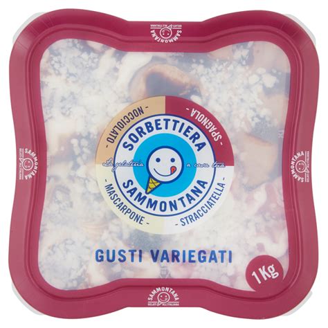 Sorbettiera Stracciatella Mascarpone Spagnola E Gianduia 1kg