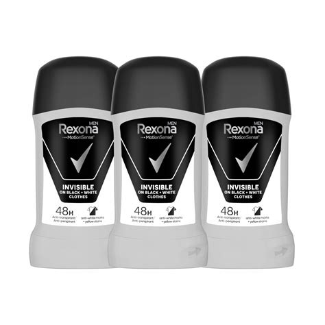 Rexona Men Invisible Black White Clothes Antyperspirant W Sztyfcie