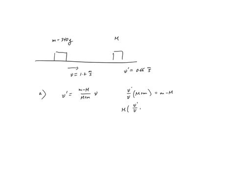 Solved A Cart With Mass 340g Moving On A Frictionless Linear Air Track