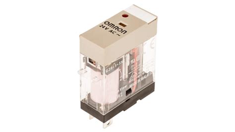 Omron 功率继电器 24v 交流线圈 10a切换 Spdt 1极 插入式安装 银合金触点 G2r 1系列 G2r 1 Sn