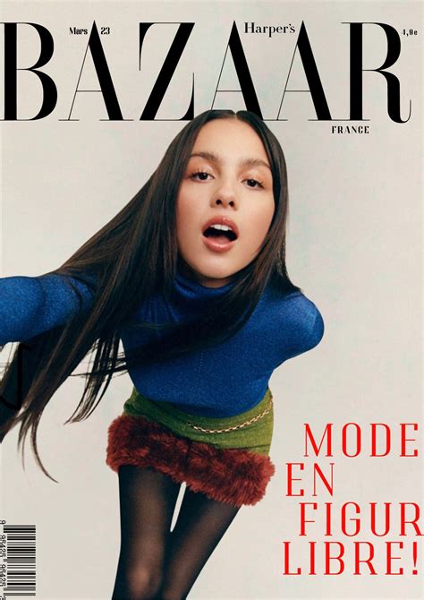 Template Model De La Couverture Du Magazine Harper S Bazaar