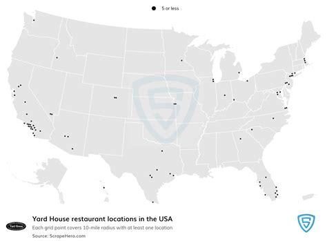 List of all Yard House store locations in the USA - ScrapeHero Data Store