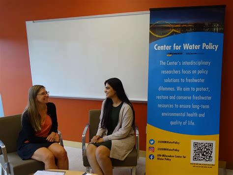 Director Melissa Scanlan And Water Policy Specialist Rajpreet Grewal