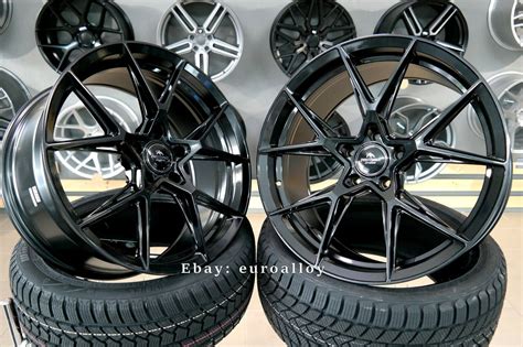 New Inch X Forzza Oregon Black Magic Wheels For Audi A S