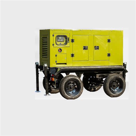 Portable Generator 38kva 30kw Silent Diesel Generator Outdoor Mobile