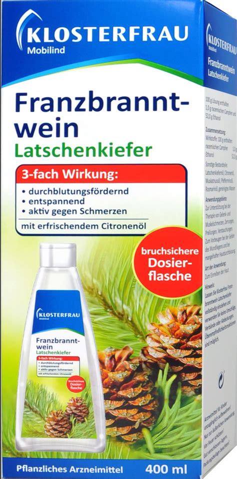 Klosterfrau Franzbranntwein Latschenkiefer 400 Ml Bie Dro