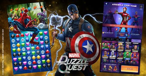 Michelle Bruton Marvel Puzzle Quest D3 Go