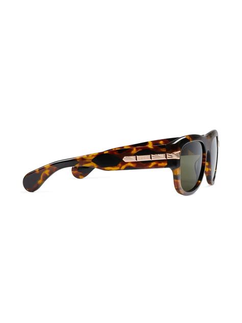 Gucci Eyewear Gafas De Sol Con Montura Cuadrada Farfetch