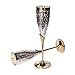 Amazon StonKraft Engraved Brass Goblet Champagne Glasses Flutes