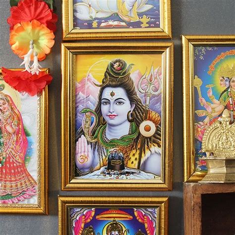 Hindu God Shiva Frame By Pankaj Indian Webshop