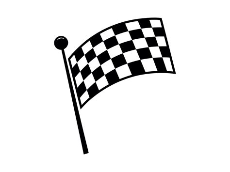 Checkered Flag Svg Race Finish Line Chequered Flag Printable Etsy