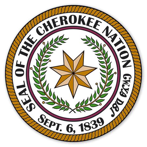 CN Seal Decal – Cherokee Nation Gift Shop