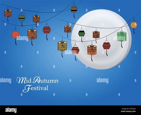 Mid Autumn Festival Stock Vector Image And Art Alamy