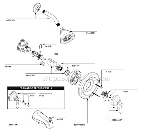 Kohler Shower Faucet Parts Diagram | Reviewmotors.co