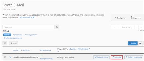 Jak Zmieni Pojemno Skrzynki E Mail W Cpanel Domenomania Pl