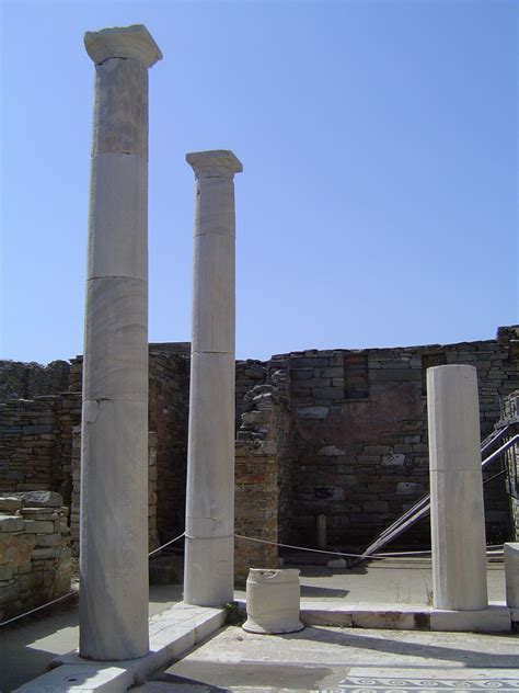 House Of Dionysus Photo From Delos In Delos Greece